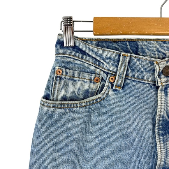 Vintage Levi’s 521 Tapered High Rise Womens Mom Jeans Made in USA 90's Size 27 - Picture 5 of 16